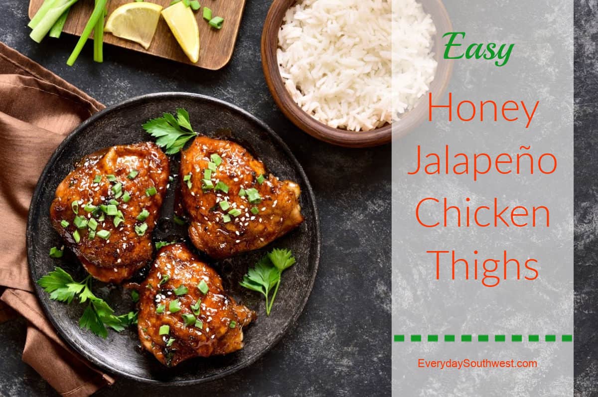 Easy Grilled Jalapeno Chicken Thighs with Honey and Lime Marinade